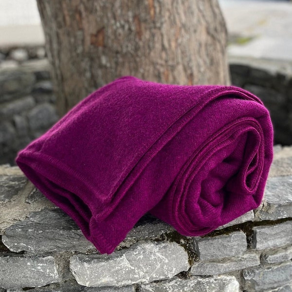Irish Wool Blanket Etsy