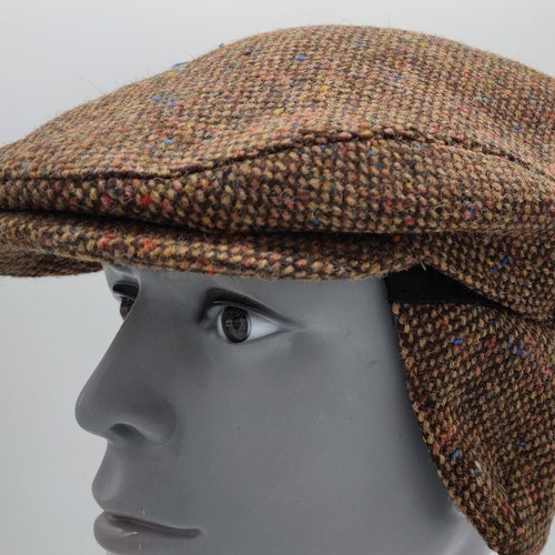 Traditional Irish Tweed Flat Cap / Paddy Cap Speckled Brown - Etsy
