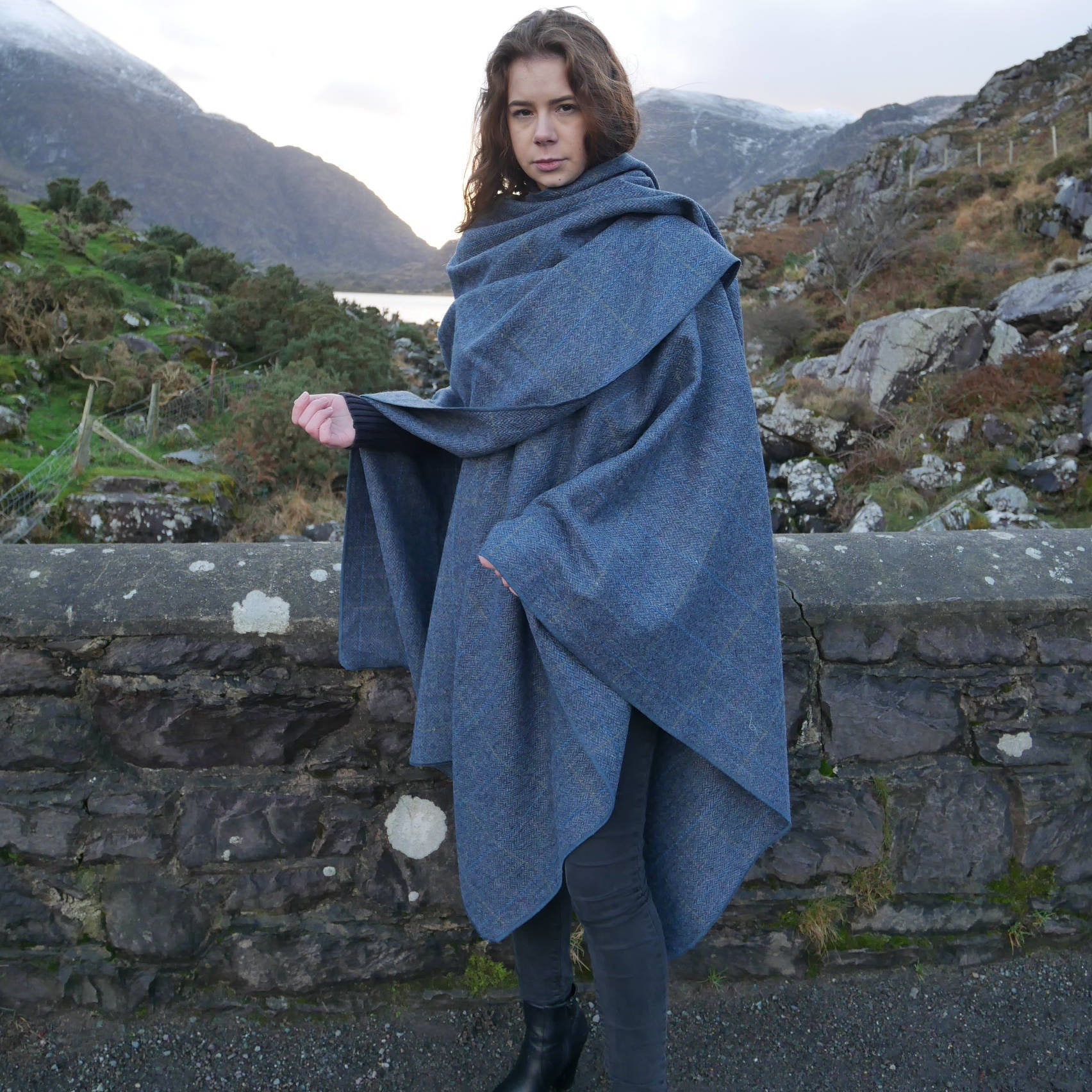 Wrap cape coat Clearance