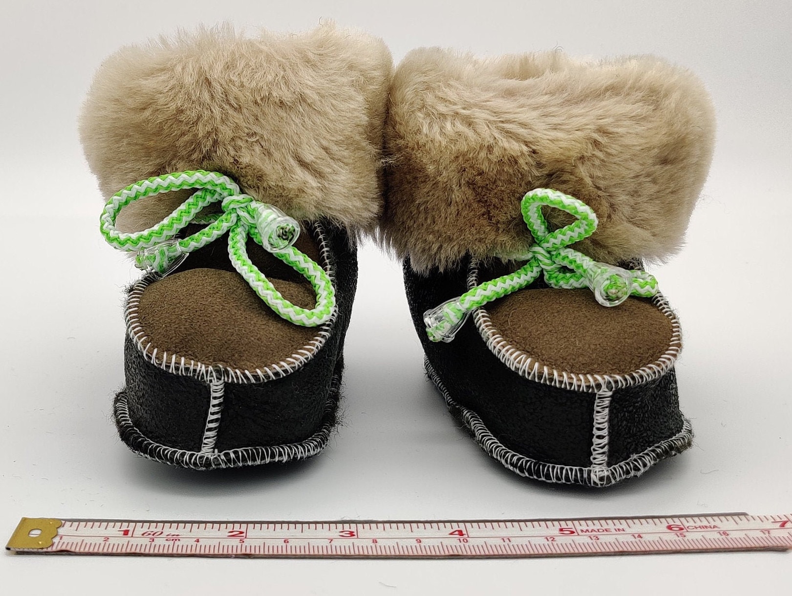 sheepskin booties for babies