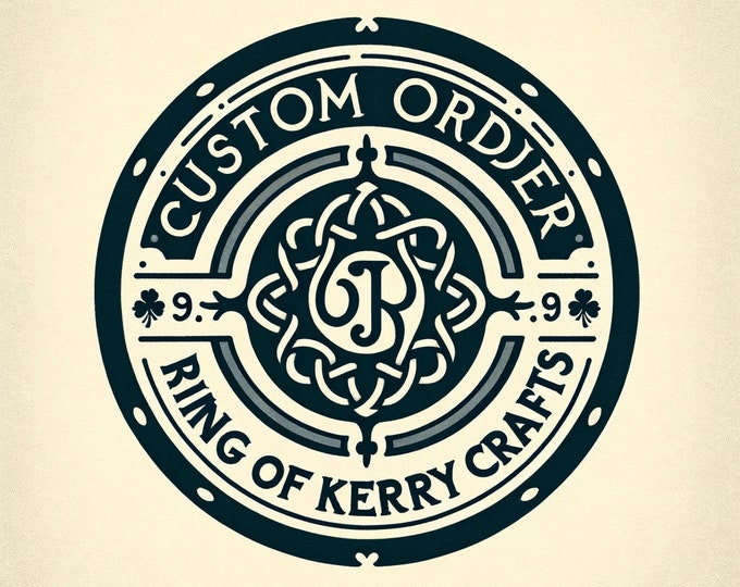 Custom order - Hooded medieval 100% Pure New Wool Irish Donegal tweed cloak - cream white - HANDMADE IN IRELAND