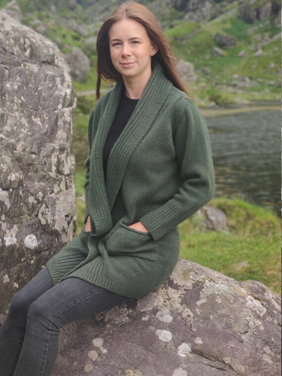 VETLURY Cardigans voor Vrouwen - 100% Merinowol Trui met 2-Way Rits, Capuchon en Zakken, Lichtgewicht Gebreide Sweatshirt (DE/NL/SE/PL, Alfabetisch VETLURY Cardigans voor Vrouwen - 100% Merinowol Trui met 2-Way Rits, Capuchon en Zakken, Lichtgewicht Gebreide Sweatshirt (DE/NL/SE/PL, Alfabetisch