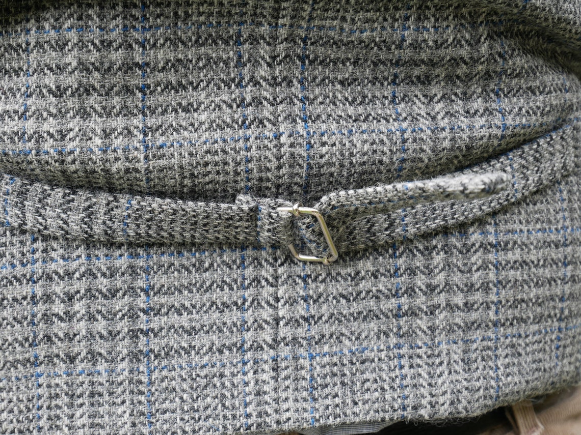 Irish tweed waistcoat Peaky Blinders vest grey | Etsy