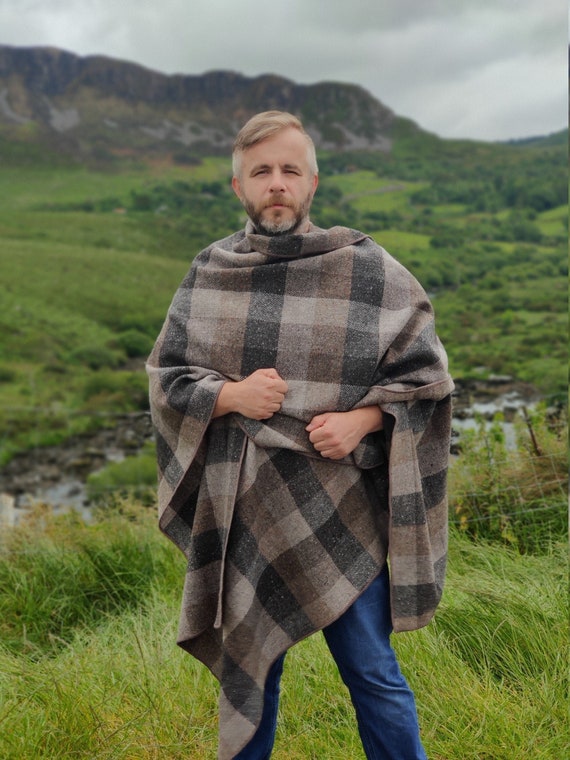 Donegal tweed blanket sale