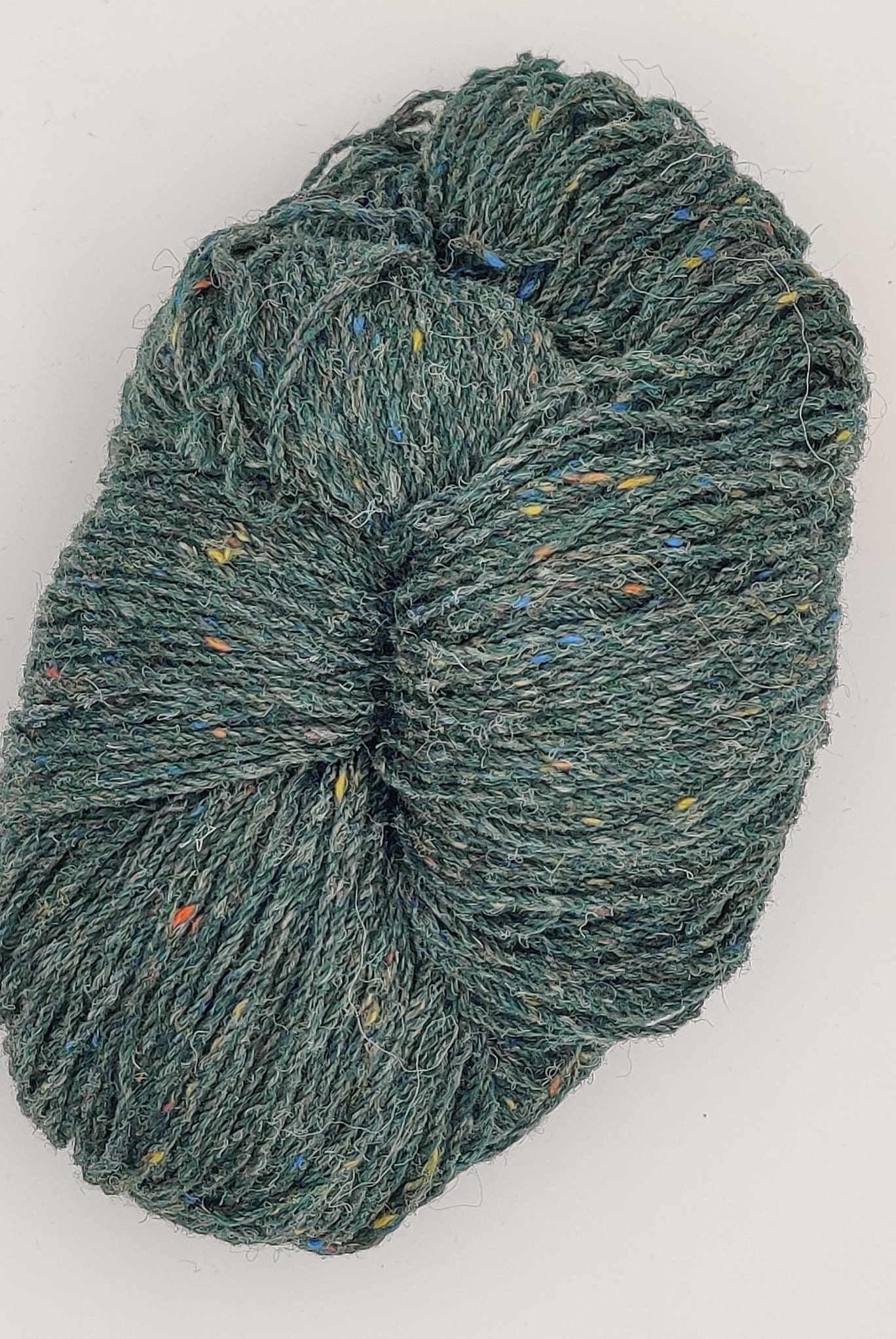 aran flecked wool