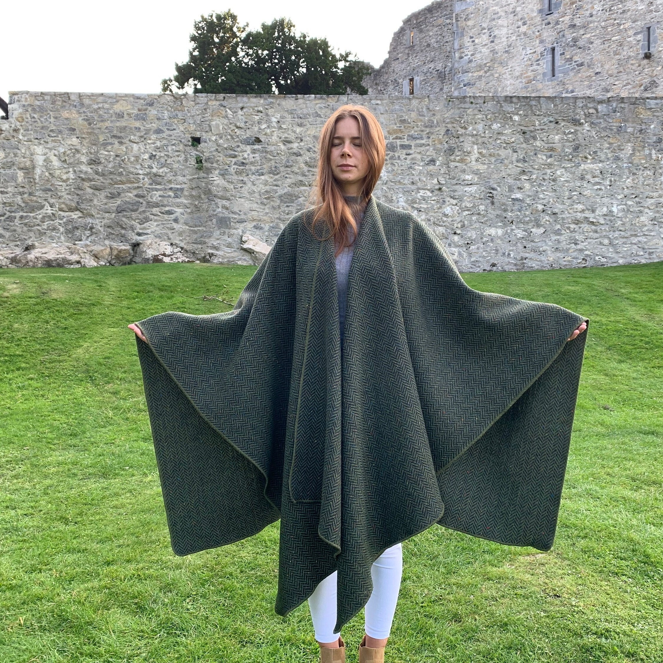 Irish Wool Capes & Ponchos, Ladies Heritage Fashion