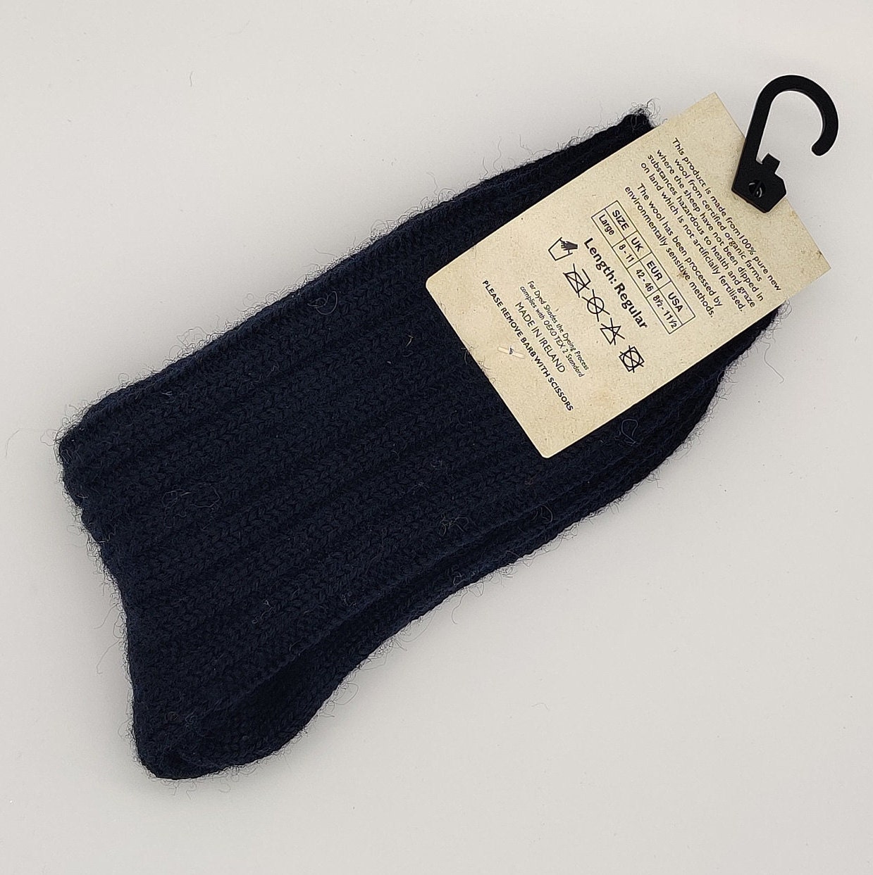 Irish thick wool socks - Snug socks in 100% pure new wool from Irish ...