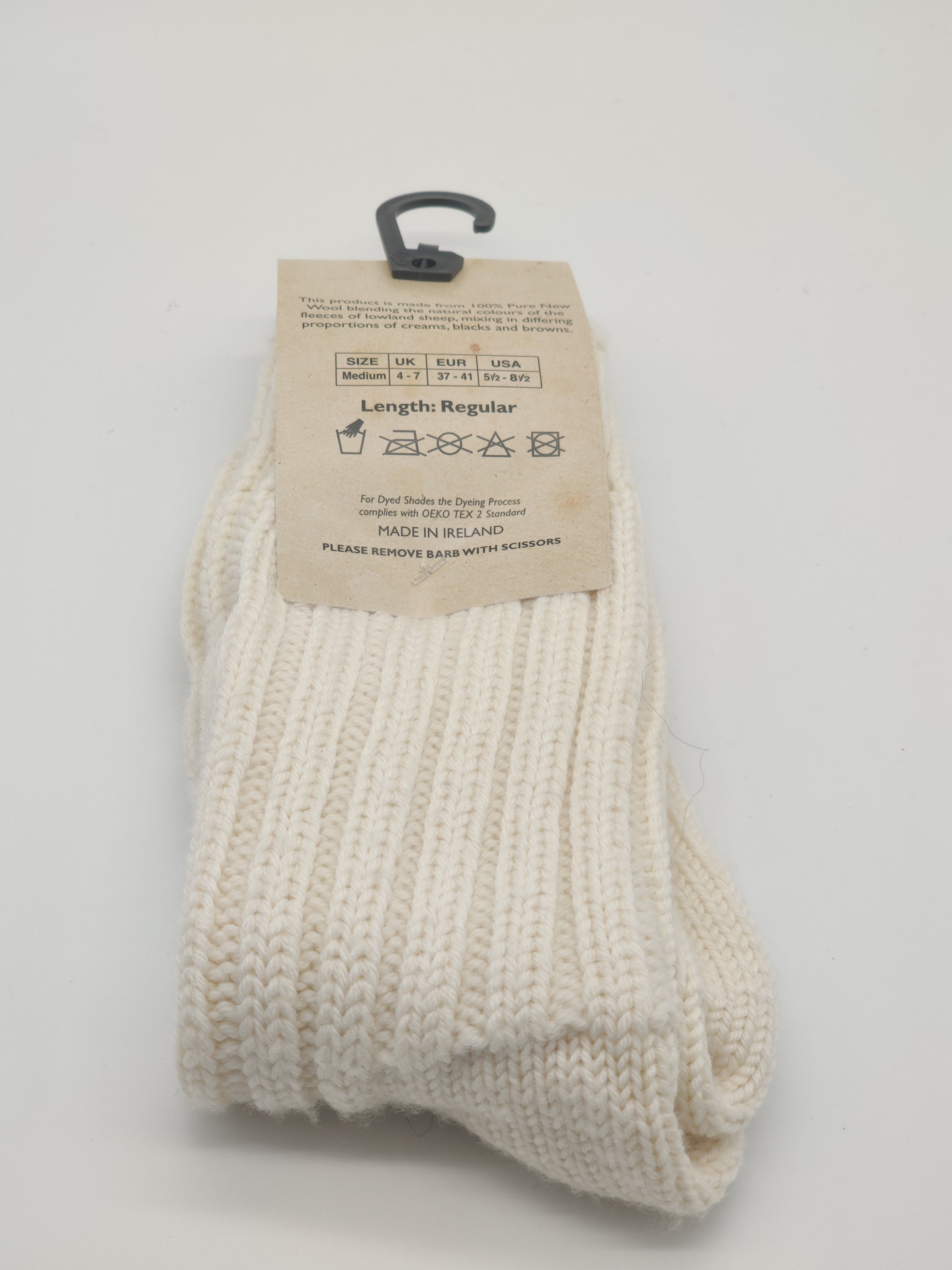 Merino Socks, 100% Merino Wool, Soft and Warm, Unisex Sizes 