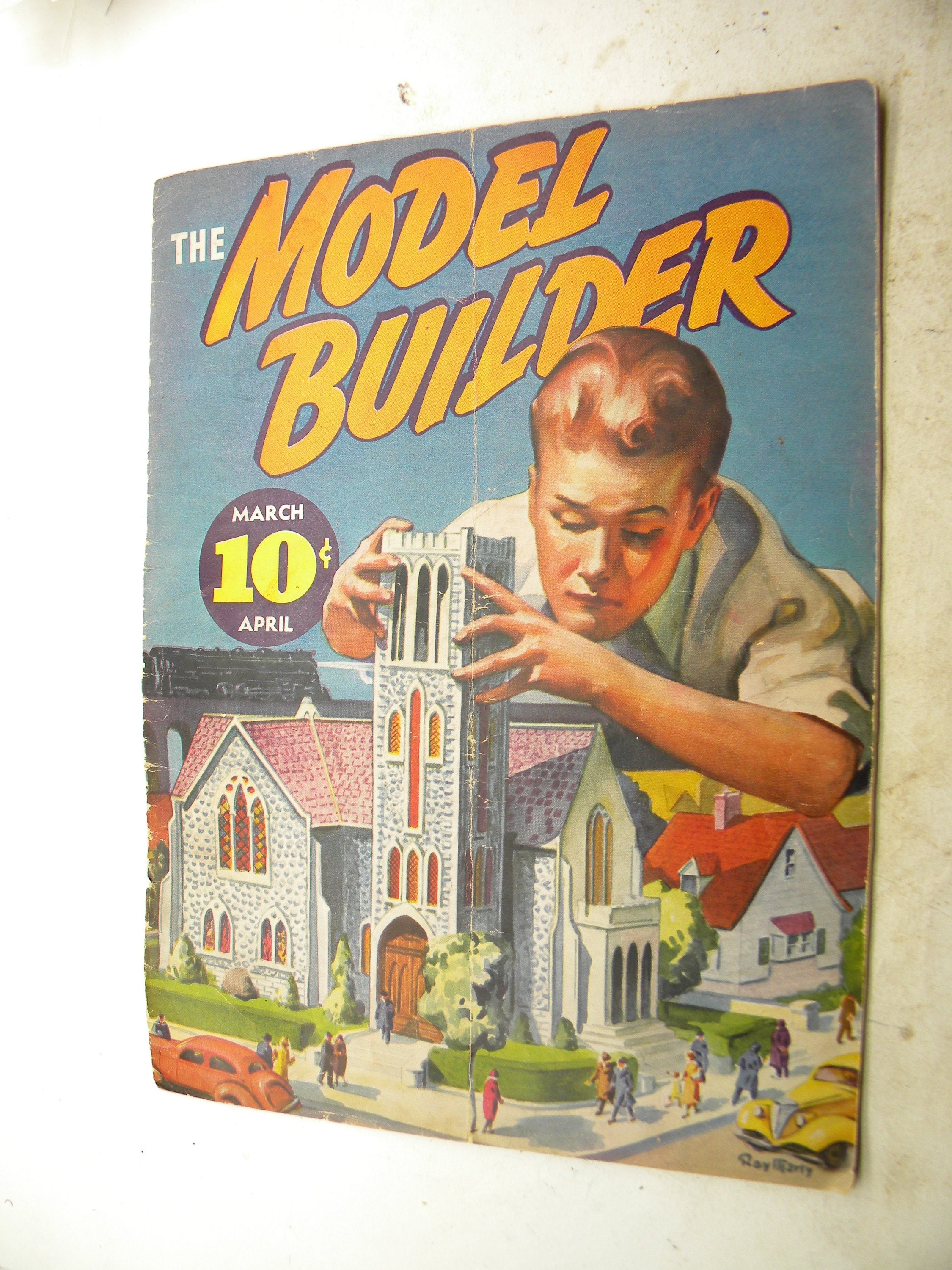 March/April 1938 Lionel The Model Builder Volume 2 Number 8 Original