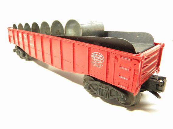 LIONEL ミッキー ドナルド 貨車19245　鉄道模型　Oゲージ　アメリカ製 Lionel 6342 New York Central Culvert Gondola Car 1956-1958