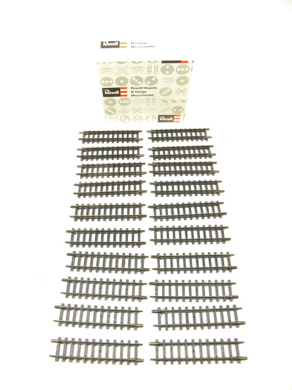 Vintage Revell/ Arnold Rapido 4103 2 1/4 Inch Straight Tracks N