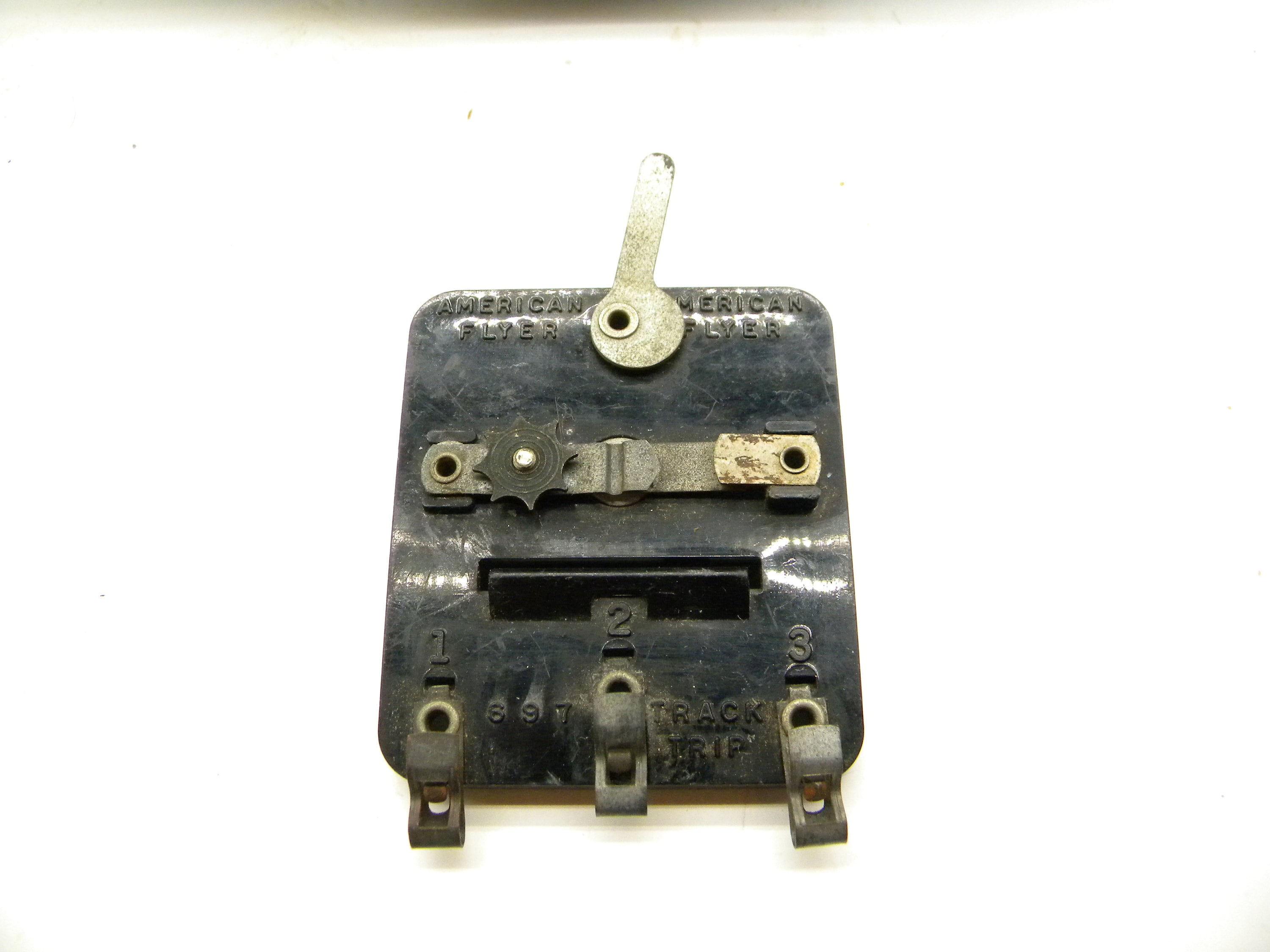 American Flyer 697 Track Trip Original Used For Operating Gates & Signals S Gauge