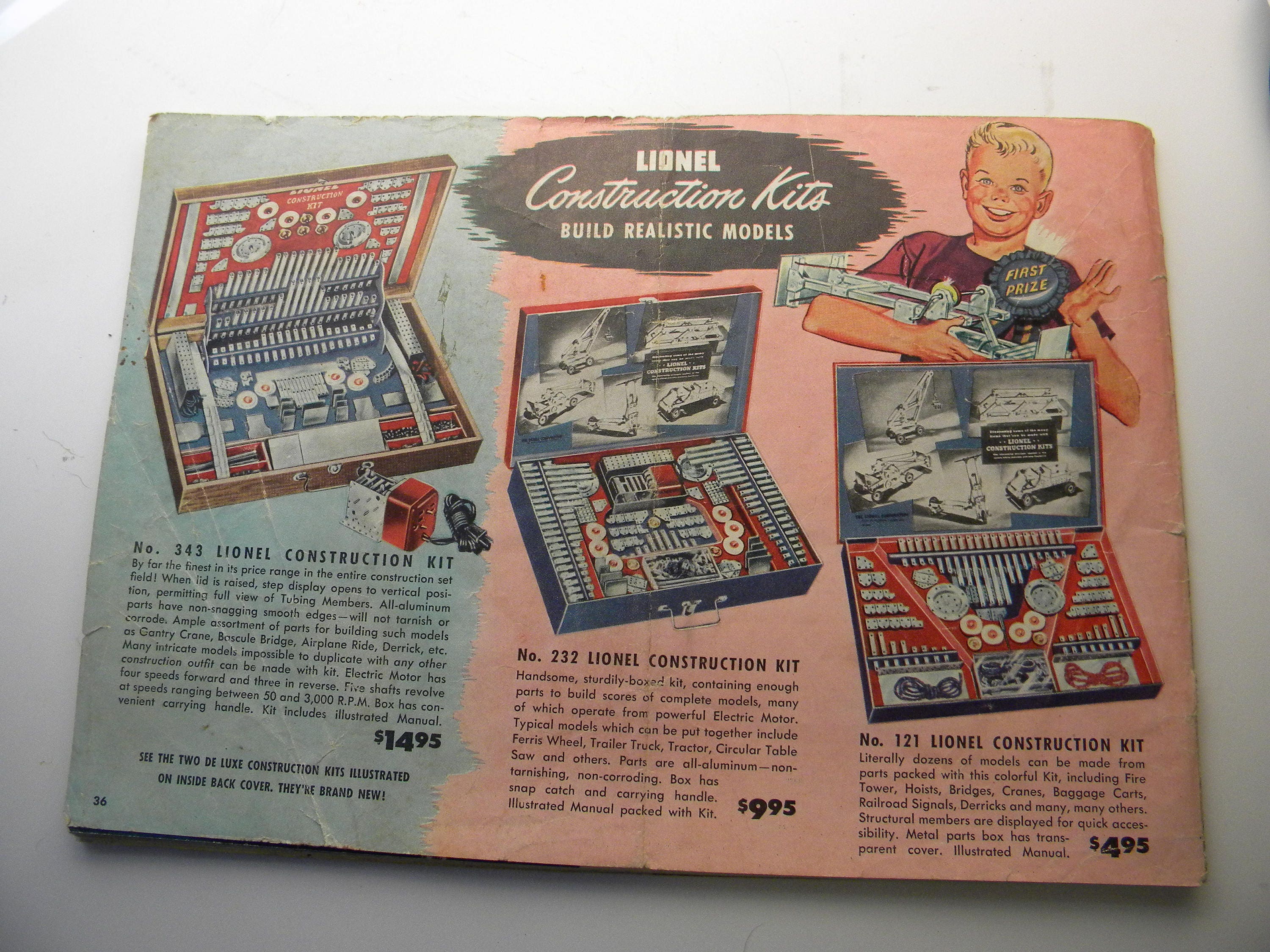 1948 Lionel Trains Consumer Color Catalog Very Good Original Etsy