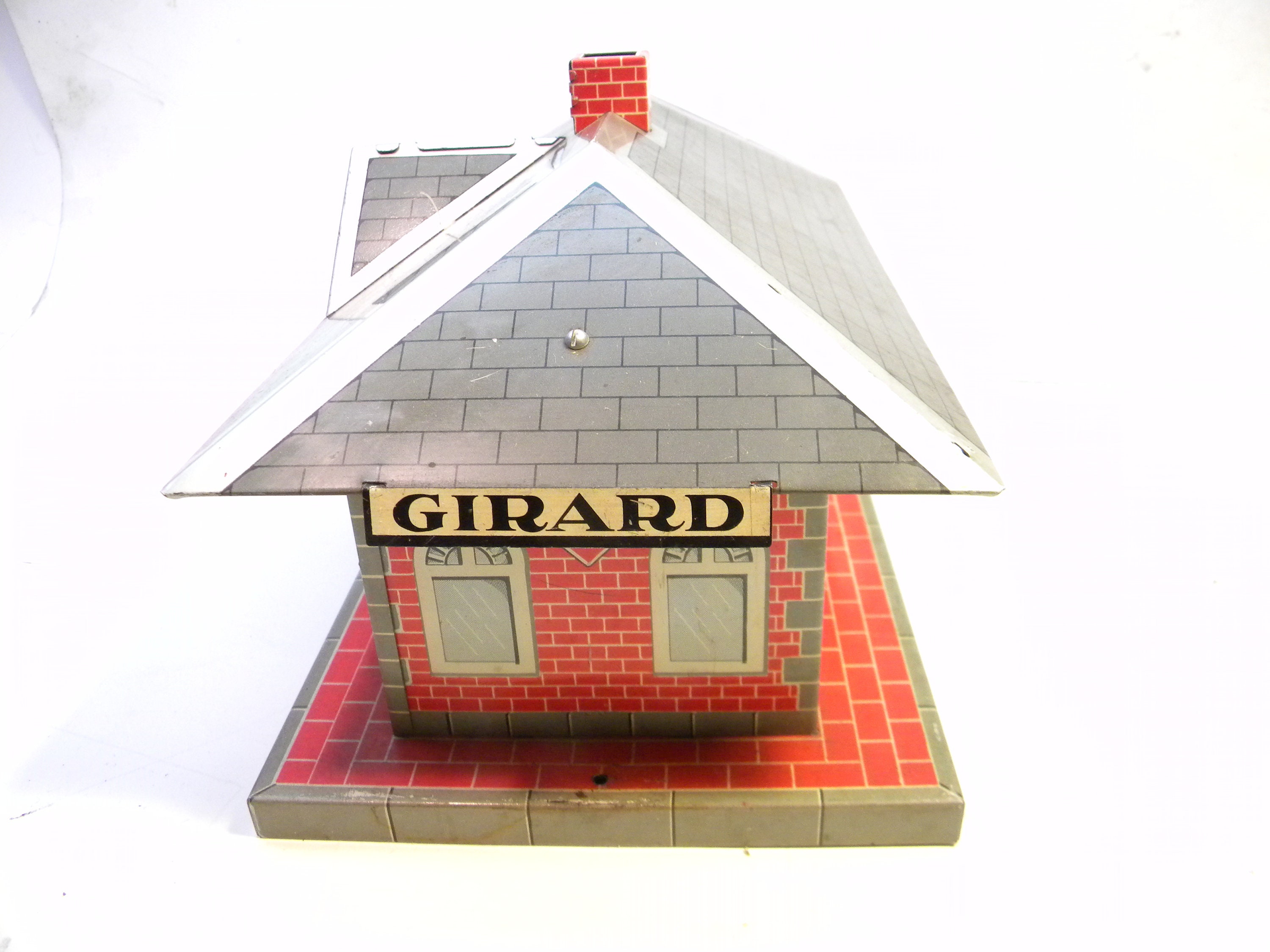 Vintage Marx 2959 Girard Lithographed Whistle Station O Gauge