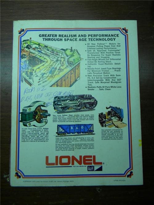 Original 1948 Lionel Electric Train Consumer Catalog 36 pages | #4738106899