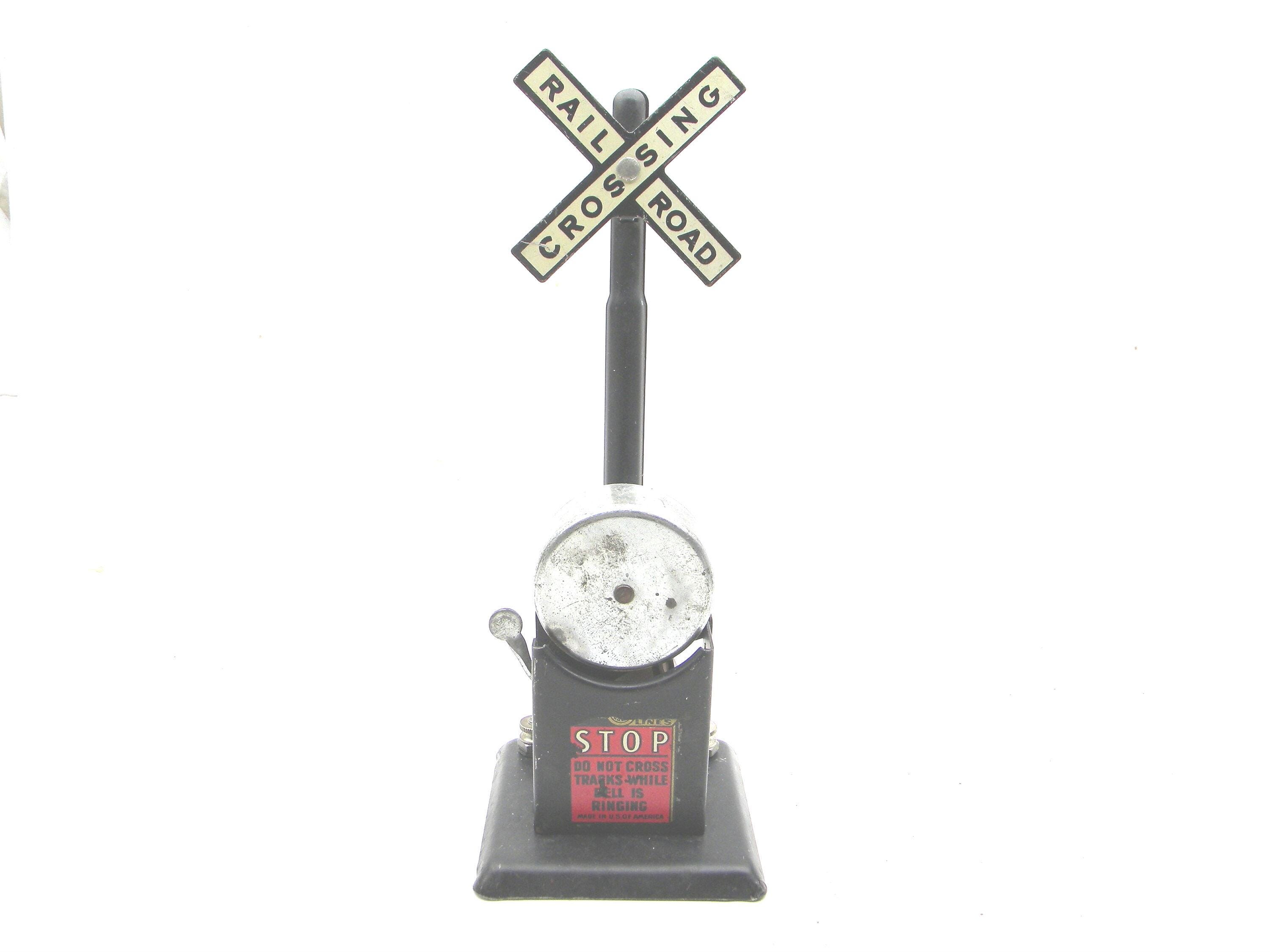 Vintage Marx 418 Crossing Signal With Ringing Bell O Gauge - Etsy