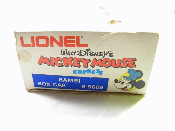 Lionel 9669 Disney Bambi Hi Cube Box Car O Gauge Train - Etsy