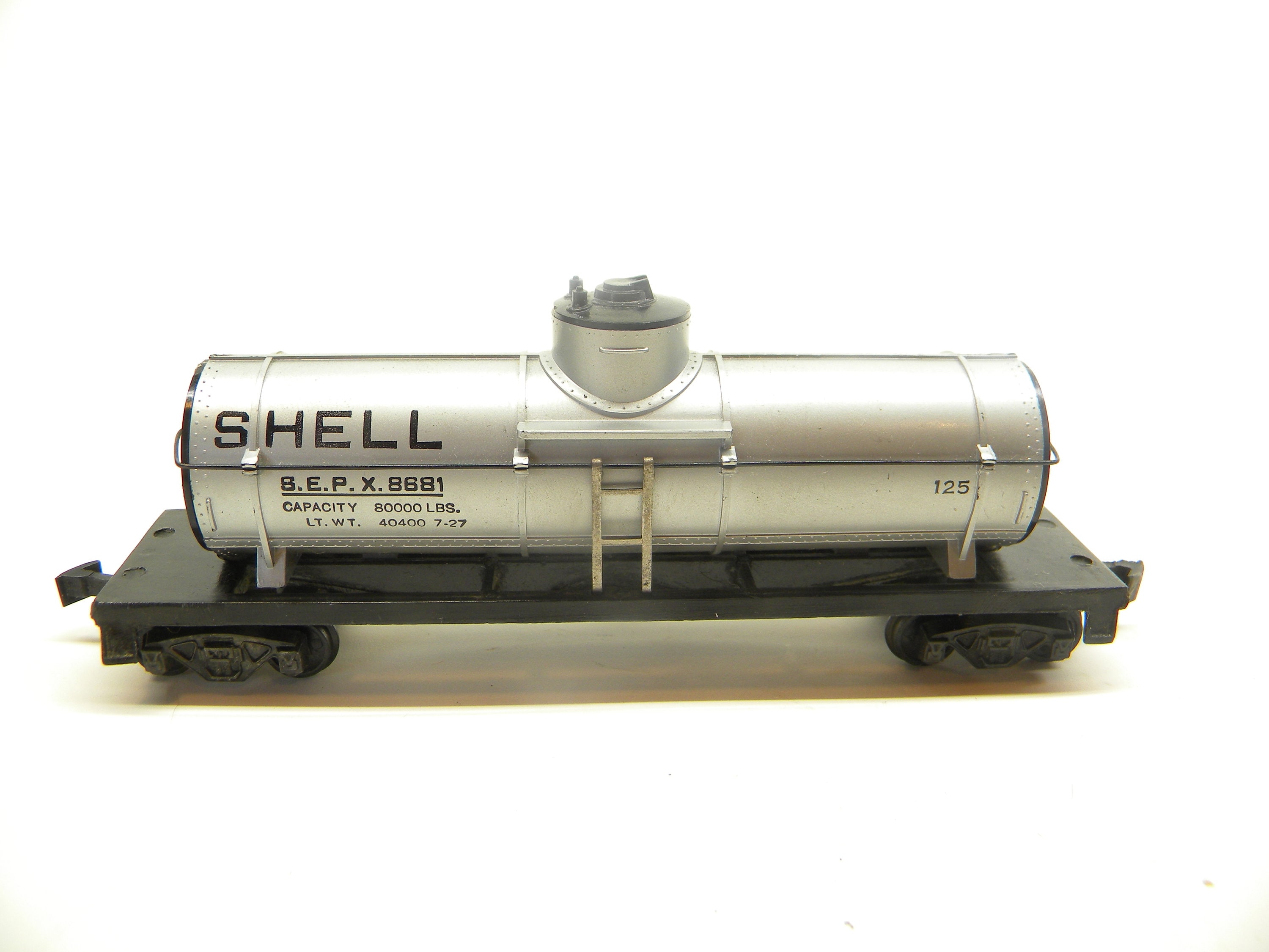 American Flyer HO 125 Shell Tank Car 1930's A. C. Gilbert