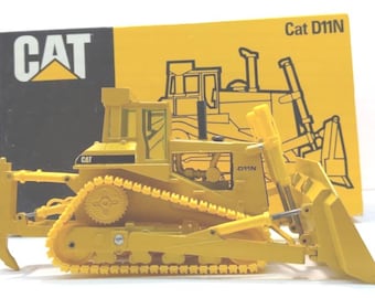 Conrad 2852 CAT D11N Track-Type Tractor with Ripper  1:50 Scale Die-cast  Made in Germany