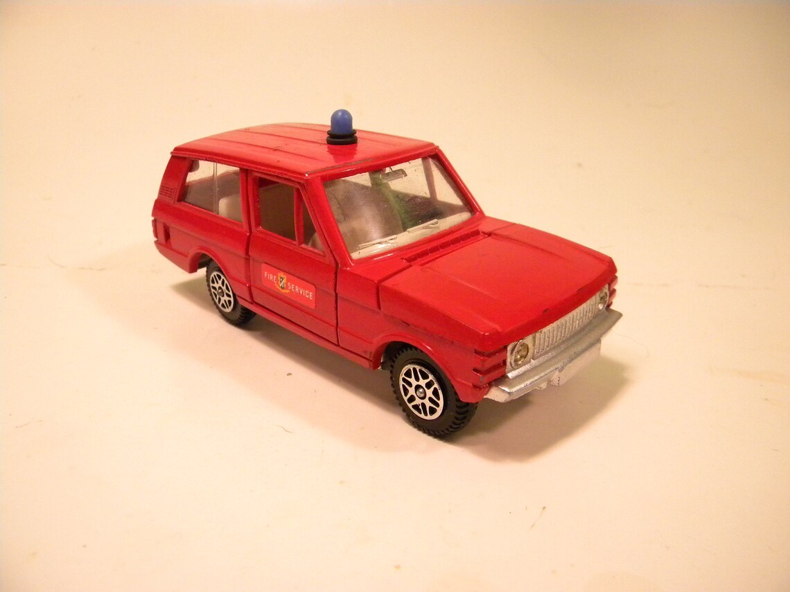 Dinky 195 Range Rover Fire Chief's Car 1971-1978 1:43 | Etsy