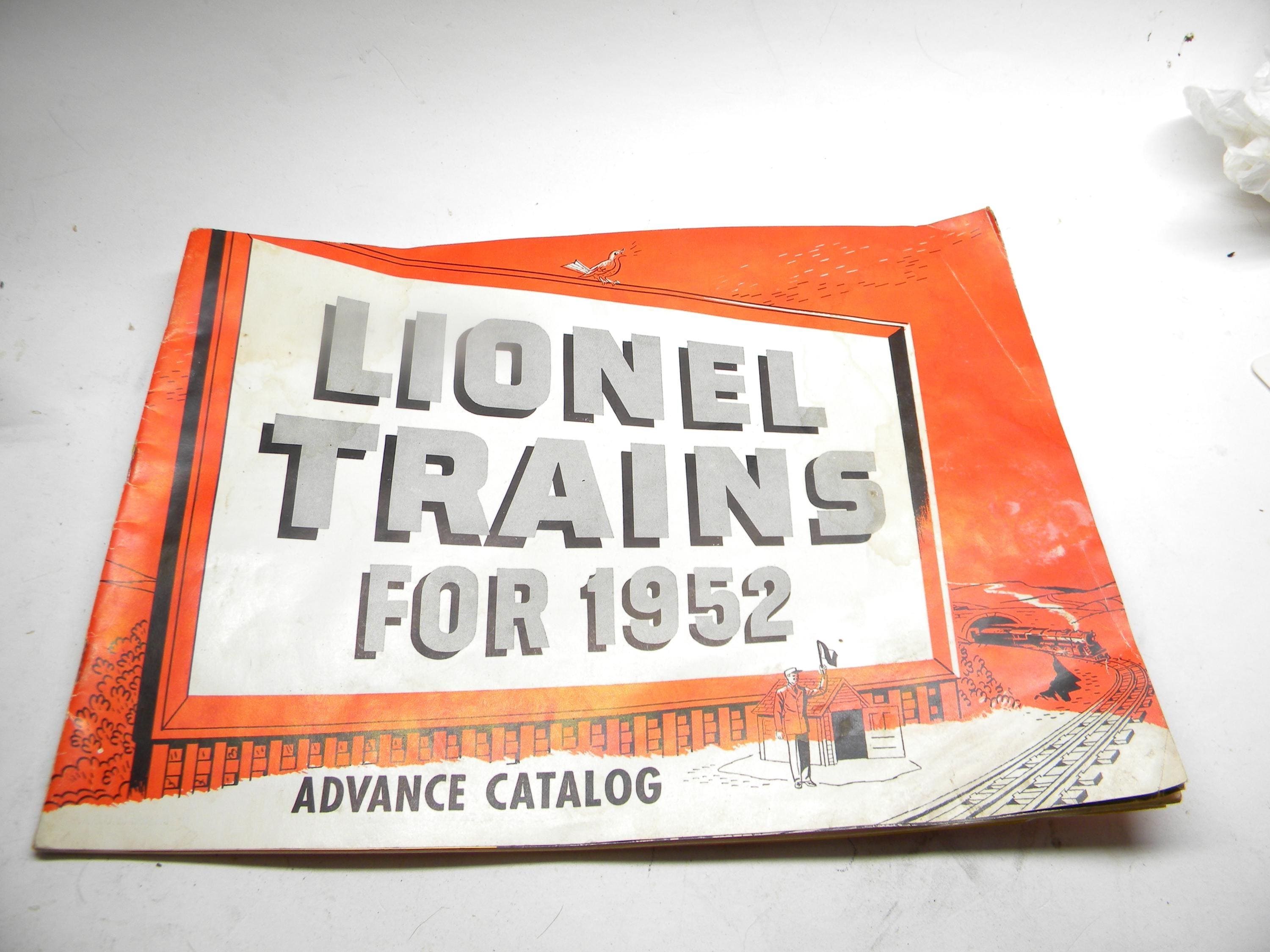 Train Catalog Lionel 1952 Catalog 1952 Lionel Train Catalog 35
