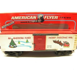 American Flyer 48321 1994 Christmas Box Car  S Gauge Train Car