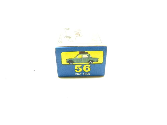 Lesney Matchbox #56 Fiat 1500 1965-1968 in Original Box - Etsy