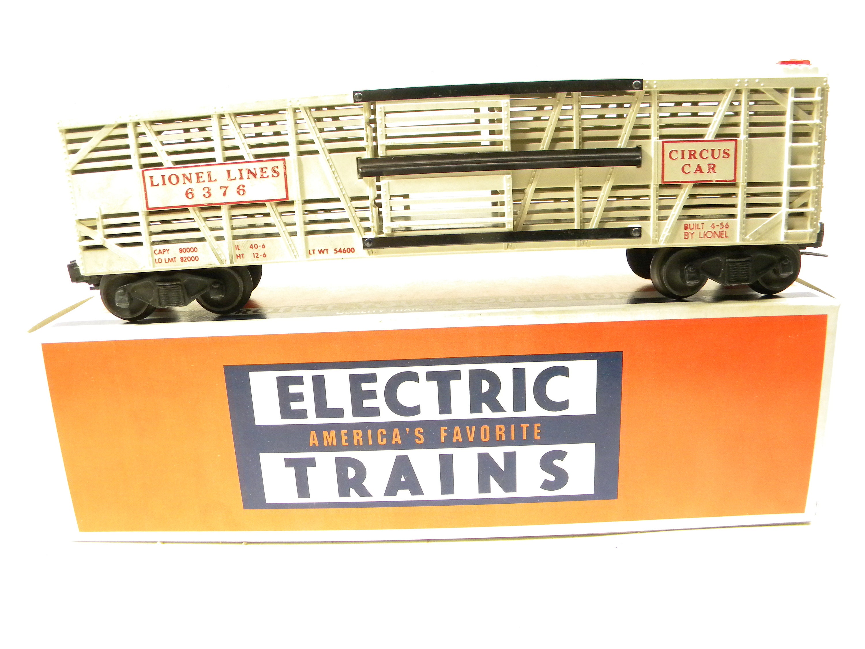 Lionel 6376 Double Deck Circus Stock Car 1956-1957 O Gauge - Etsy
