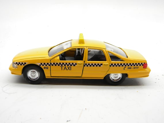 Welly 90521 Chevrolet Caprice Taxi Cab Die-cast 1:43 Scale - Etsy