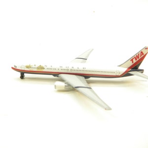 Herpa Wings Boeing 767-300 TWA  Passenger Jet   1:500 Scale  Die-cast