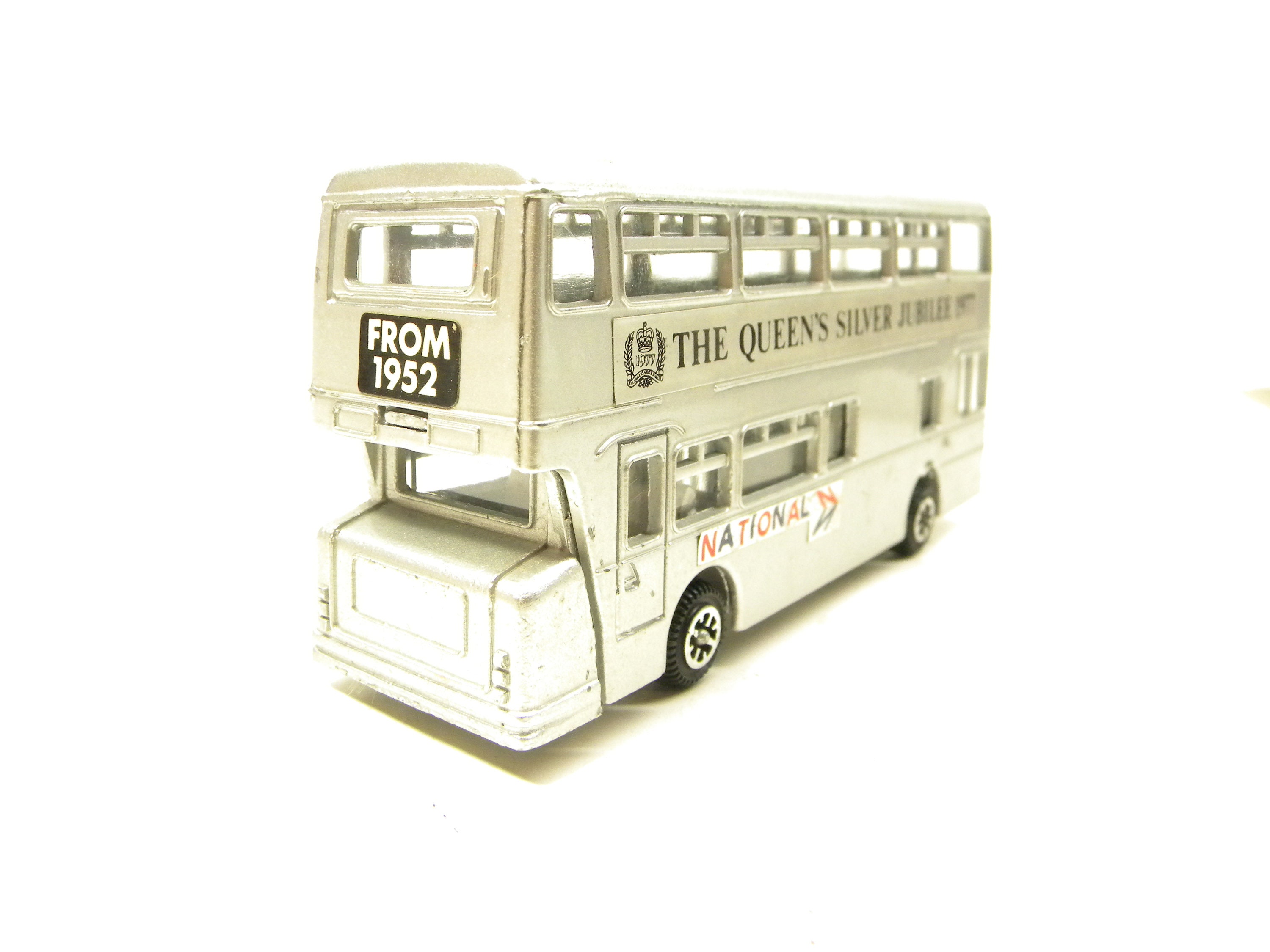 Dinky 【女王陛下即位25周年】Silver Jubilee Bus1977 Dinky 297 Silver Jubilee 25th Anniversary of Queen Elizabeth II