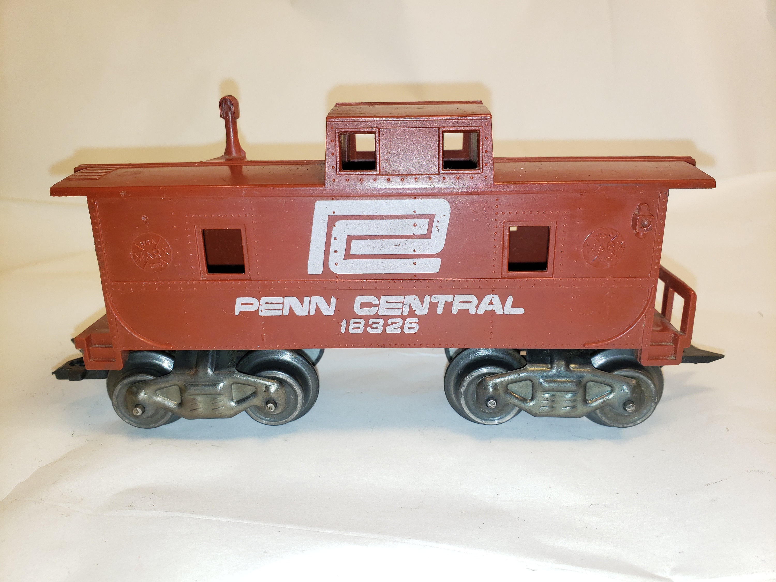 Marx 18326 Penn Central Caboose Original O Gauge