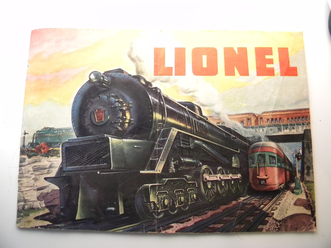 1948 Lionel Trains Consumer Color Catalog Very Good Original Etsy