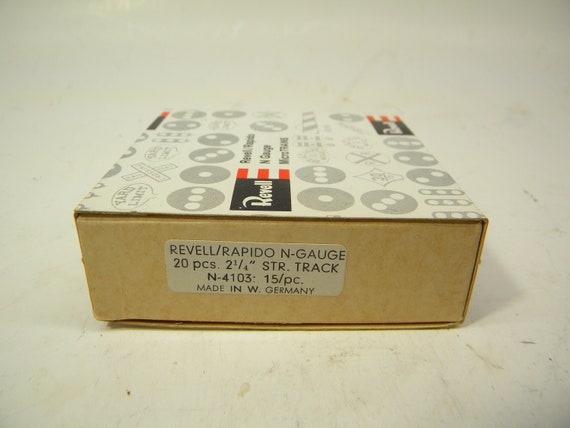 Vintage Revell/ Arnold Rapido 4103 2 1/4 Inch Straight Tracks N