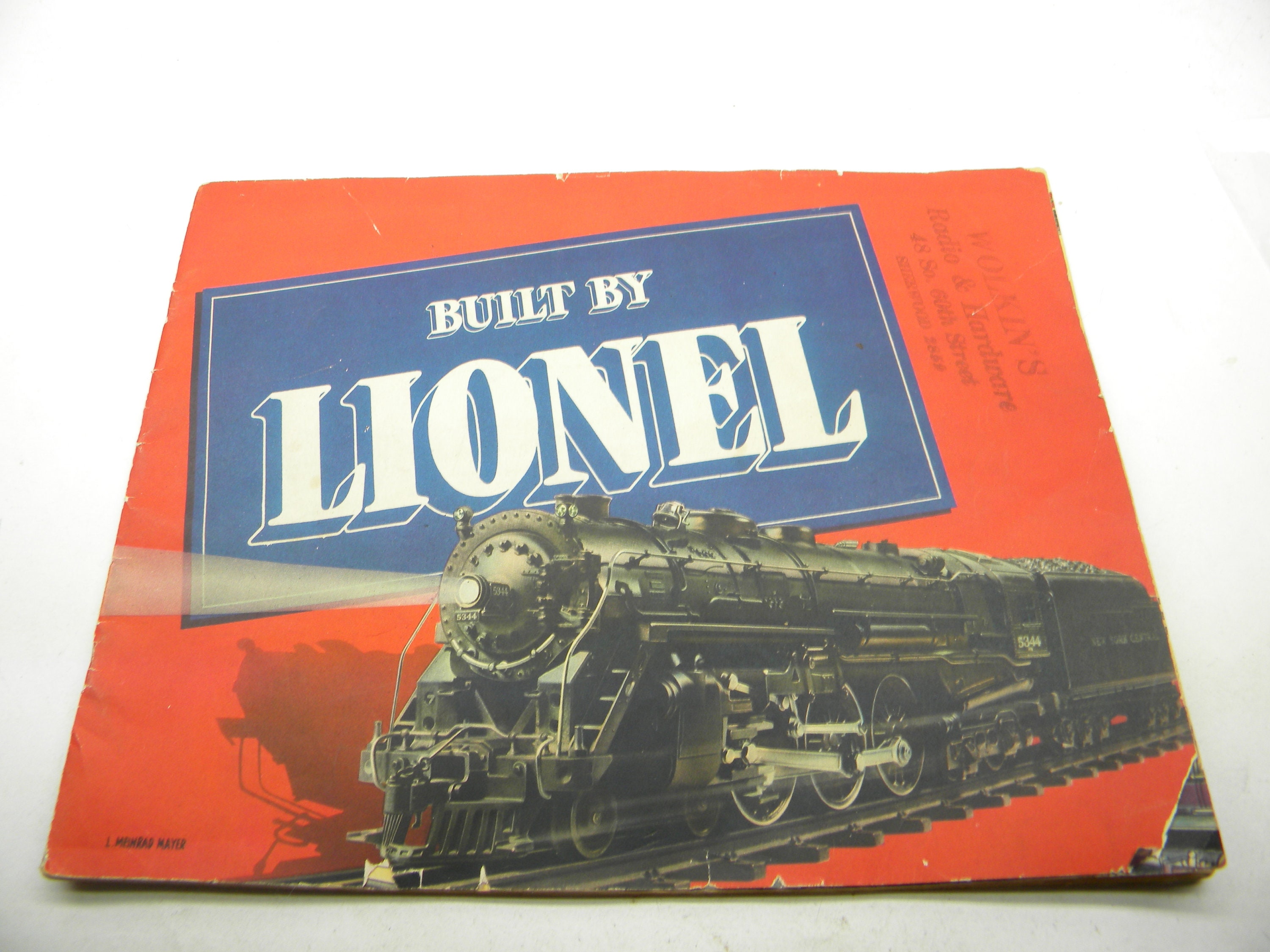 1939 Lionel Color Consumer Catalog Original Etsy