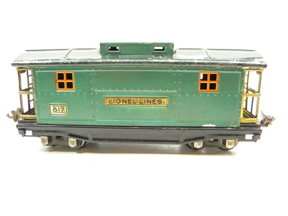 Lionel Prewar O Gauge 817 Caboose 1926 1931 Etsy UK