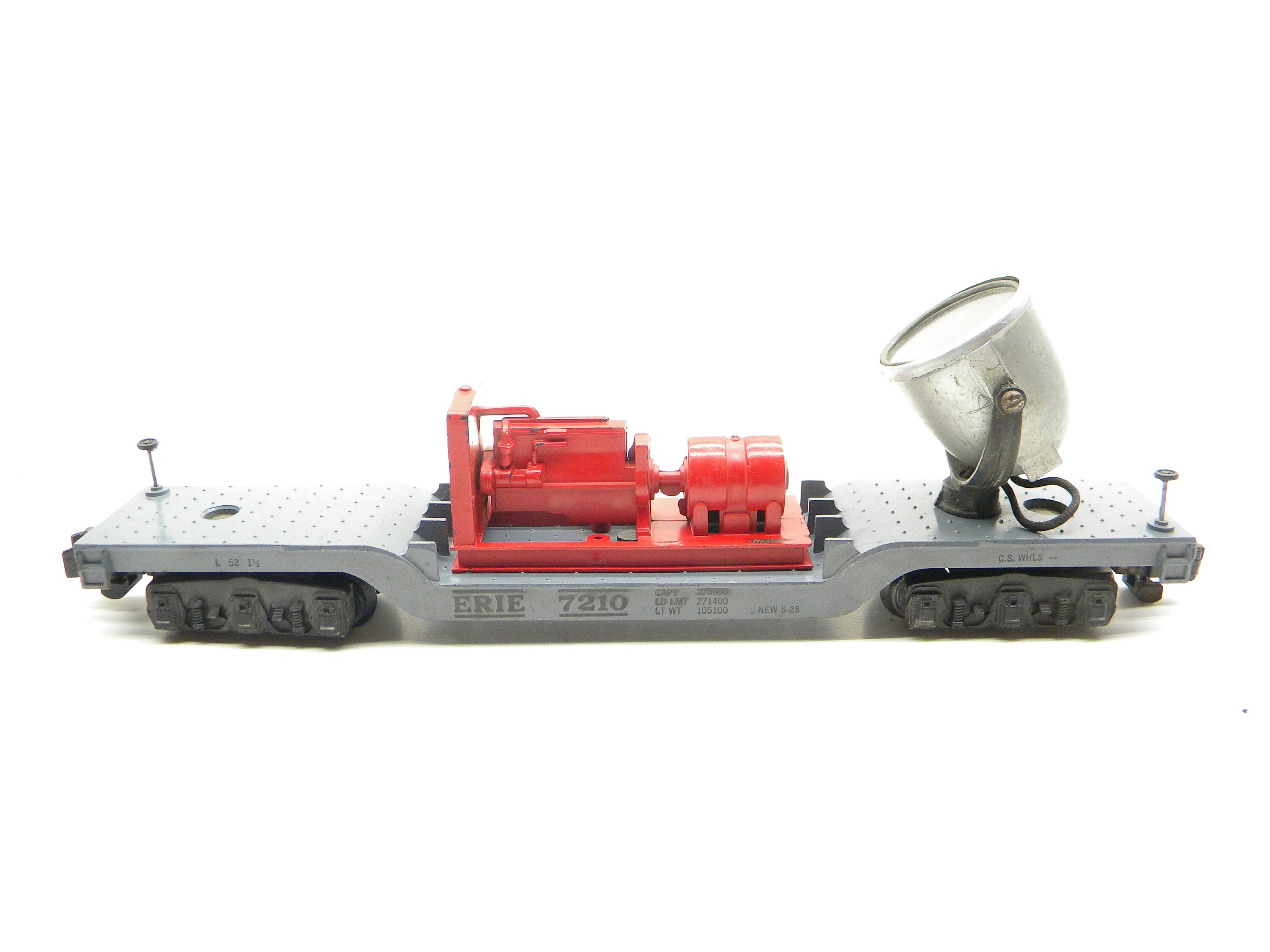 American Flyer 946 Erie 12 Wheel Searchlight Car 1953-1957 S Gauge
