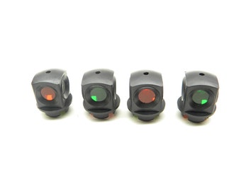 4 lanterne di commutazione Lionel 711-54 calibro O 022 adatte per interruttori calibro O 022, 042 e 072