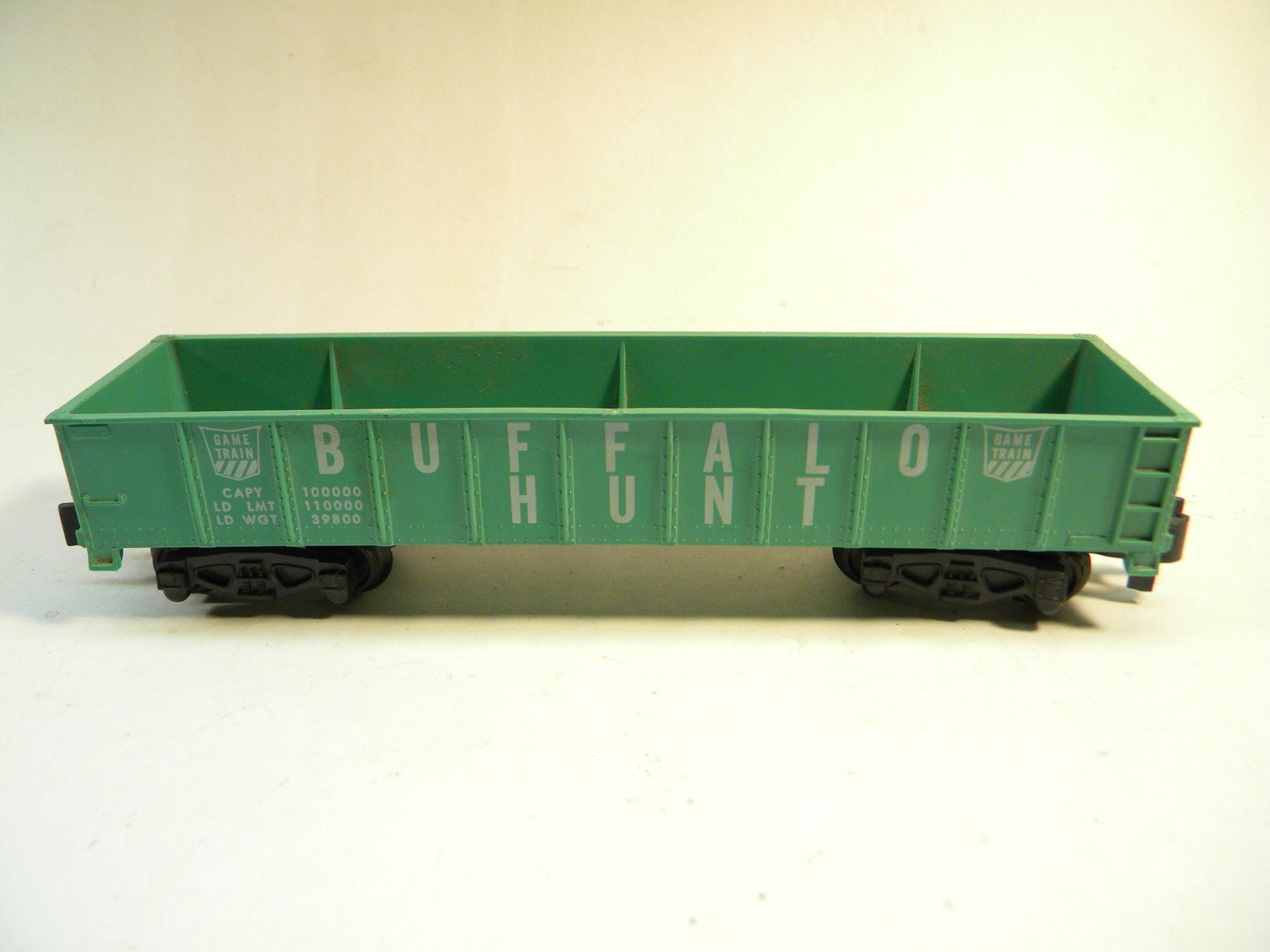 American Flyer Buffalo Hunt Gondola 1963-1964 S Gauge Train