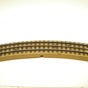 Early Marklin 3600 Series HO Curve 3 Rail Track Section   Made in Germany