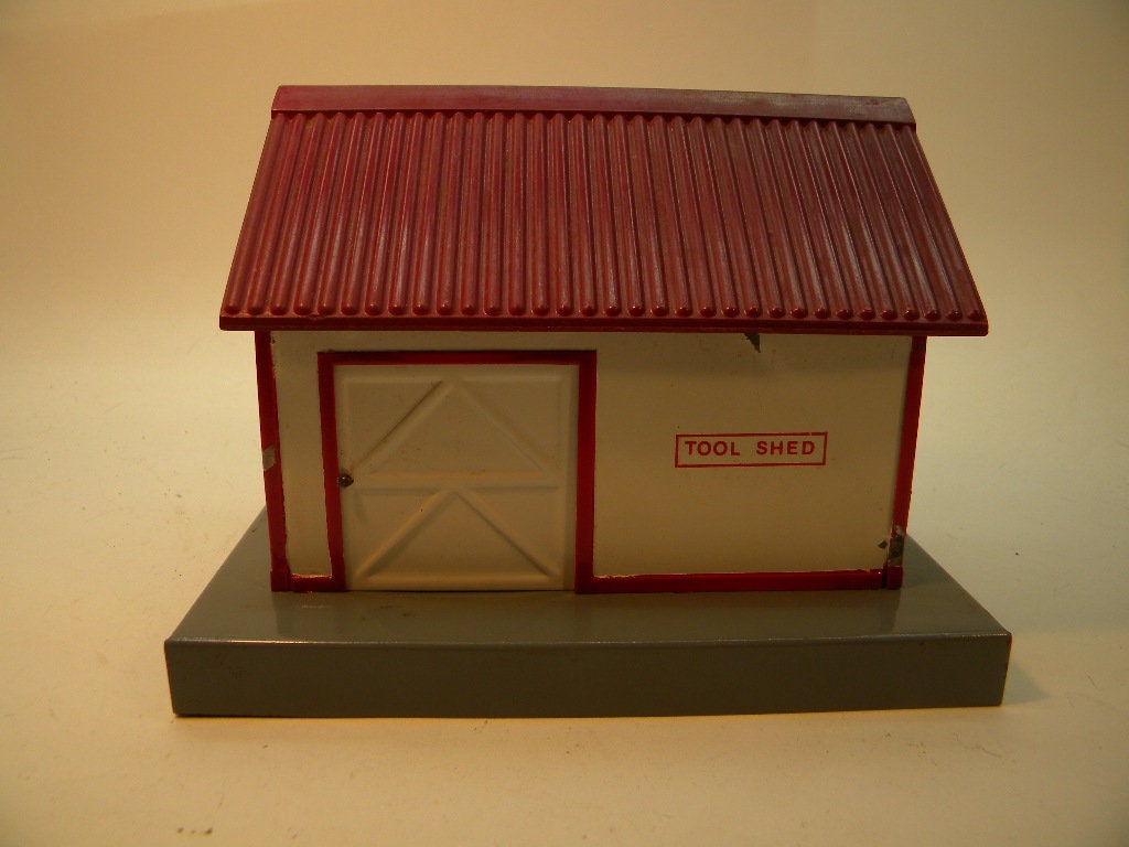 American Flyer 585 Tool Shed 1940's S Gauge Accessory