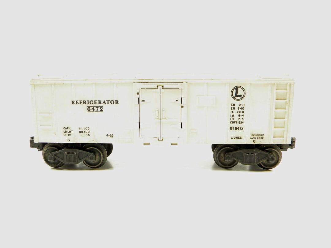 Lionel 6472 Refrigerator Car 1951 Version O Gauge - Etsy