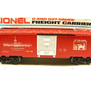 Lionel 7780 TCA Toy Train Museum Box Car