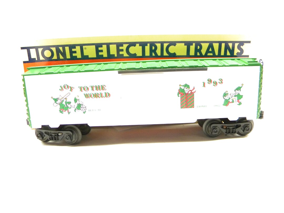 Lionel 19922 1993 Happy Holidays Christmas Box Car O Gauge Train - Etsy