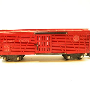 American Flyer 629 Missouri Pacific Stock Car    S Gauge