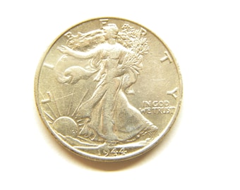 ウォーキングリバティ　1944年製 1944年Sミント｜ウォーキングリバティ｜銀貨｜ハーフダラー｜美品