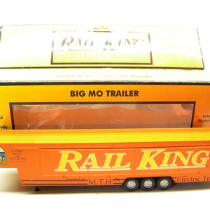 MTH 30-50004 Big Mo Vendor Trailer  O Gauge Train