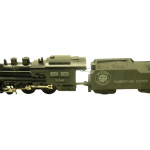 American Flyer 21168 Southern 4-4-0 Locomotive and Tender with Smoke and Choo Choo   1961