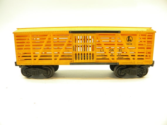 Lionel 6656 Lionel Lines Stock Car 1950 1953 O Gauge Etsy