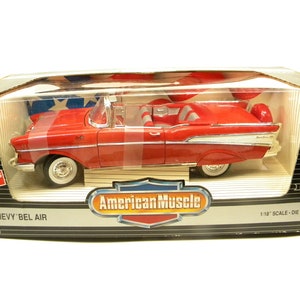 Ertl ダイキャスト アメリカンマッスル 1957 シボレー ベルエア